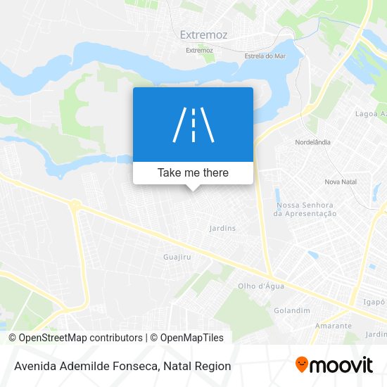 Avenida Ademilde Fonseca map