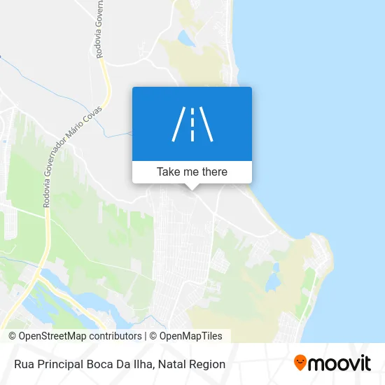 Rua Principal Boca Da Ilha map