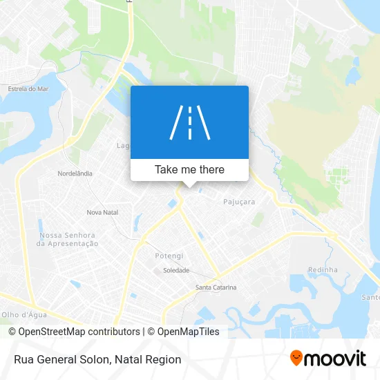 Rua General Solon map
