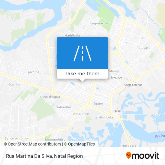 Rua Martina Da Silva map