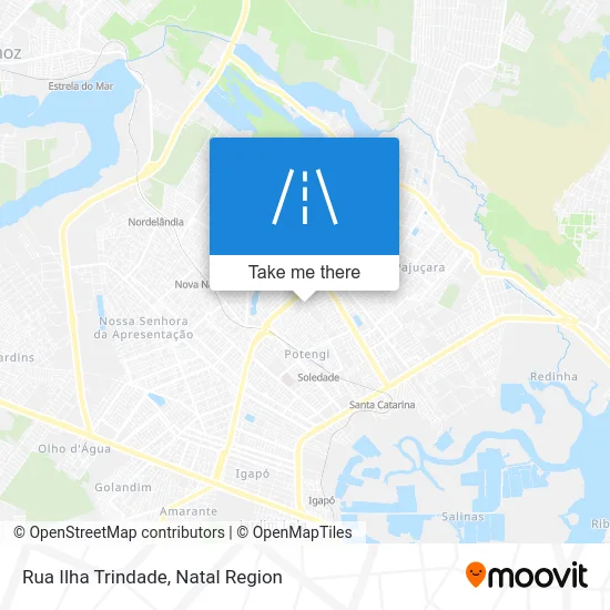 Rua Ilha Trindade map