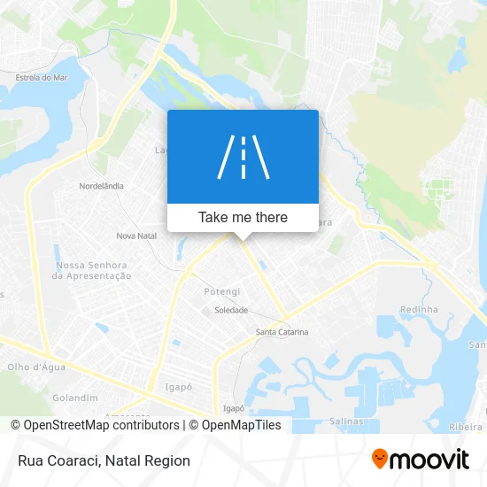 Rua Coaraci map