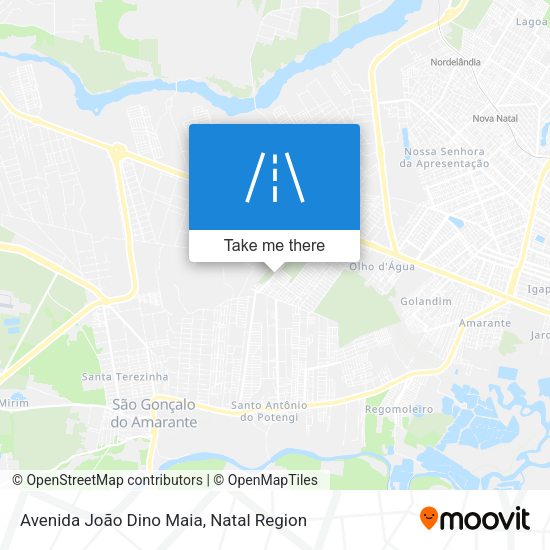 Avenida João Dino Maia map