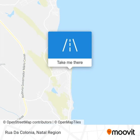 Rua Da Colonia map