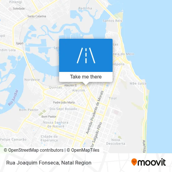 Rua Joaquim Fonseca map