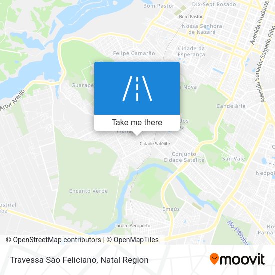 Travessa São Feliciano map