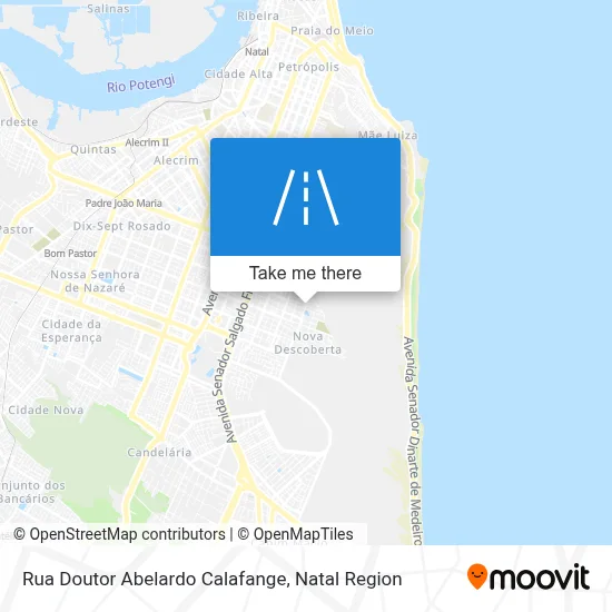 Rua Doutor Abelardo Calafange map