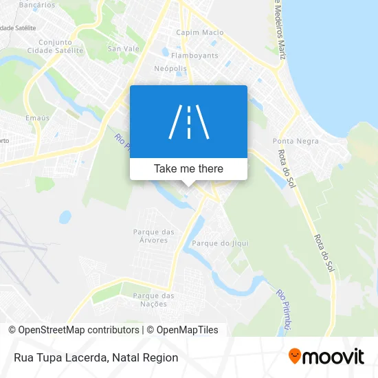 Rua Tupa Lacerda map