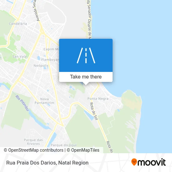Rua Praia Dos Darios map