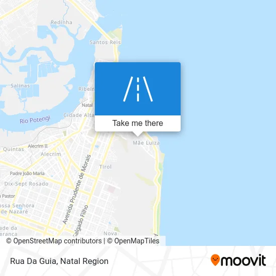 Rua Da Guia map