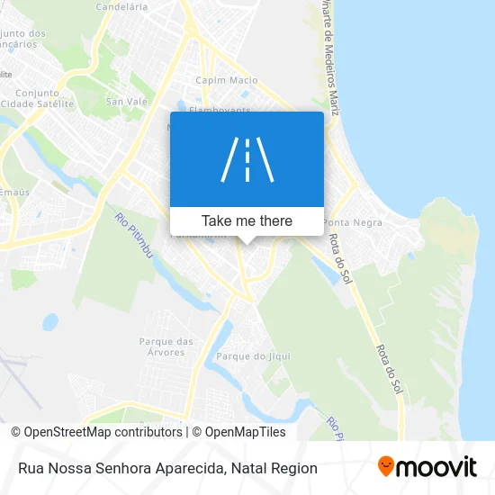 Rua Nossa Senhora Aparecida map