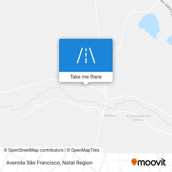 Avenida São Francisco map