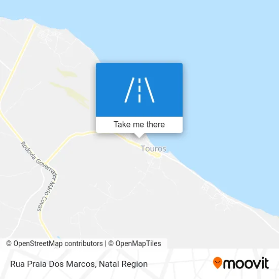 Rua Praia Dos Marcos map