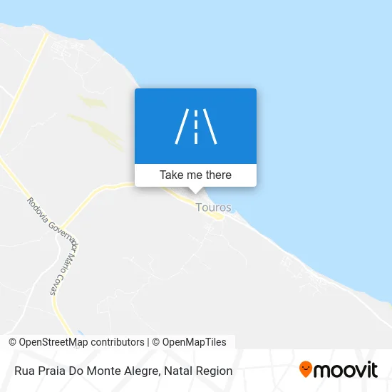Rua Praia Do Monte Alegre map