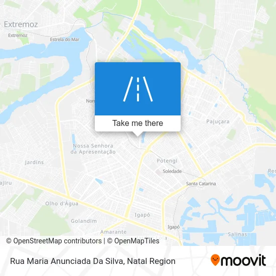 Rua Maria Anunciada Da Silva map