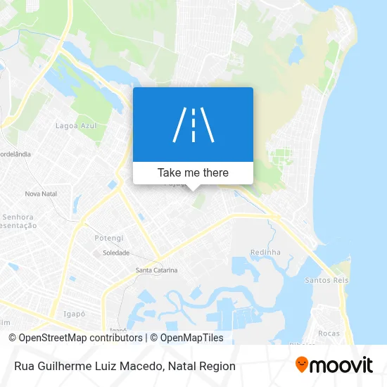 Rua Guilherme Luiz Macedo map