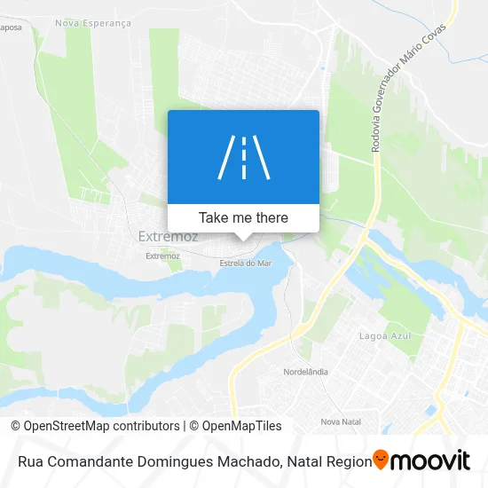 Rua Comandante Domingues Machado map