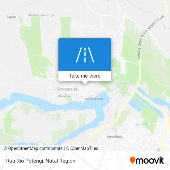 Rua Rio Potengi map