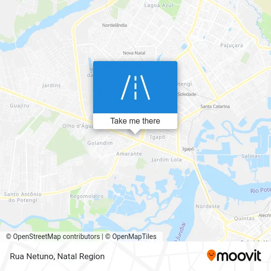 Rua Netuno map