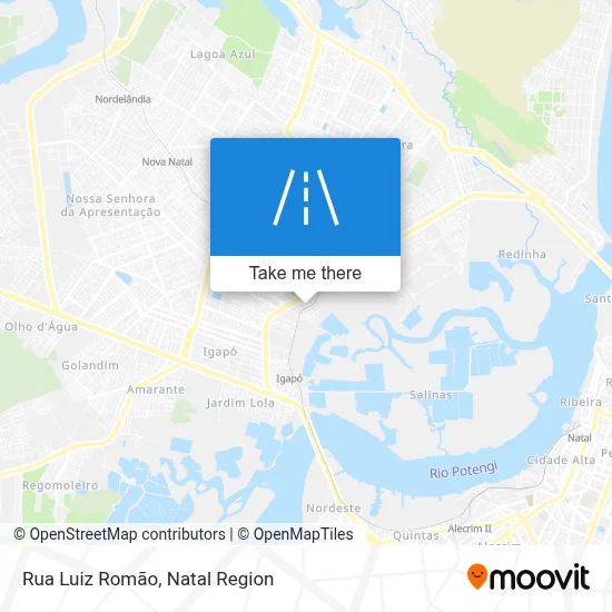 Rua Luiz Romão map