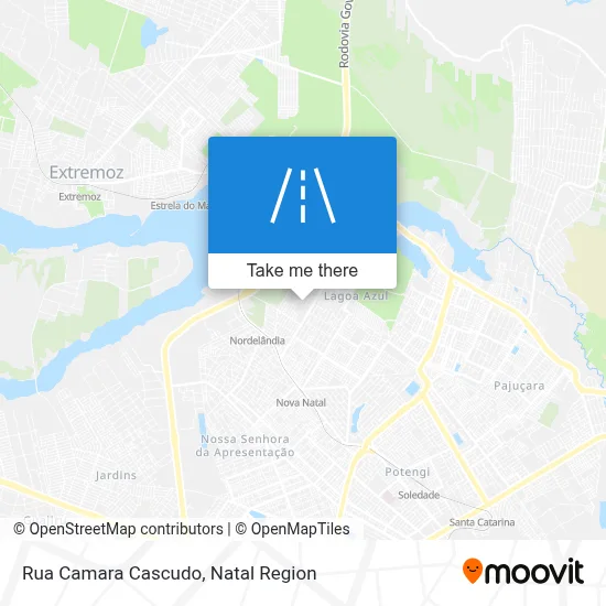 Rua Camara Cascudo map