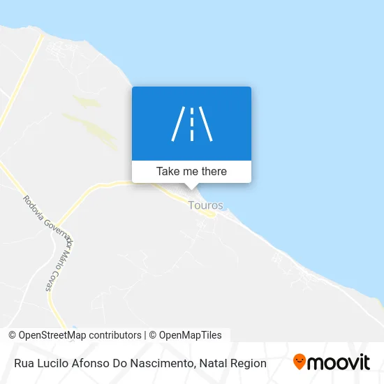 Rua Lucilo Afonso Do Nascimento map