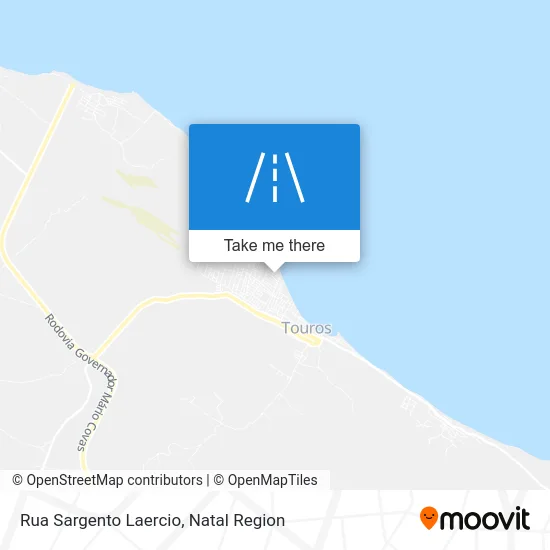 Rua Sargento Laercio map