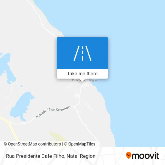 Rua Presidente Cafe Filho map