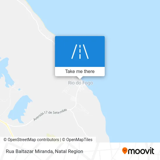 Rua Baltazar Miranda map