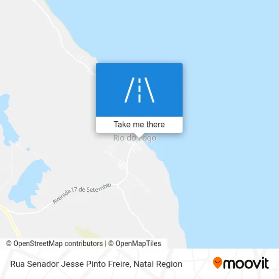 Rua Senador Jesse Pinto Freire map