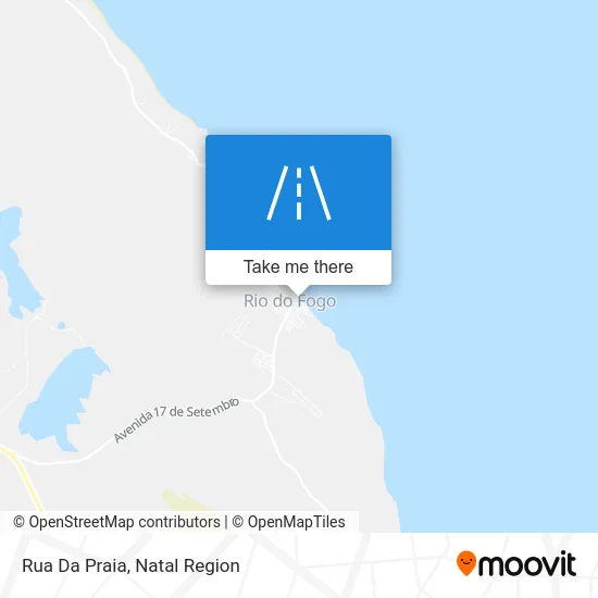Rua Da Praia map