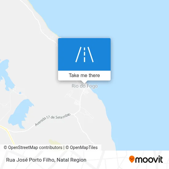 Rua José Porto Filho map