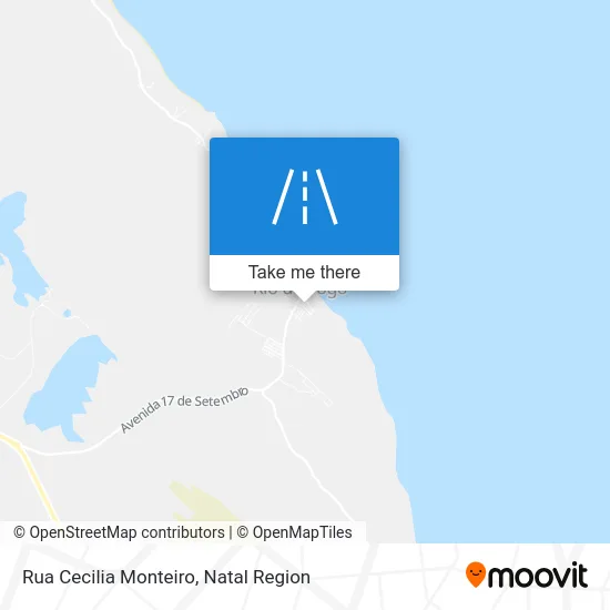 Rua Cecilia Monteiro map