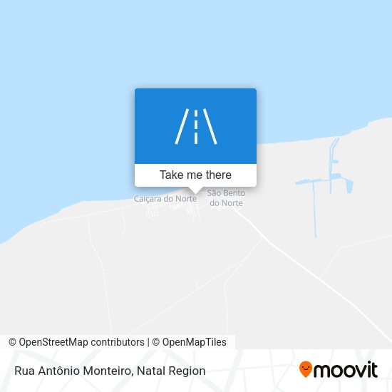 Rua Antônio Monteiro map