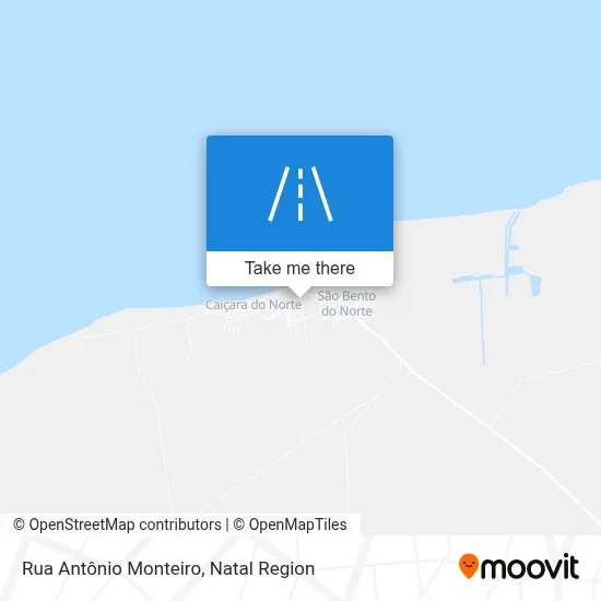 Rua Antônio Monteiro map