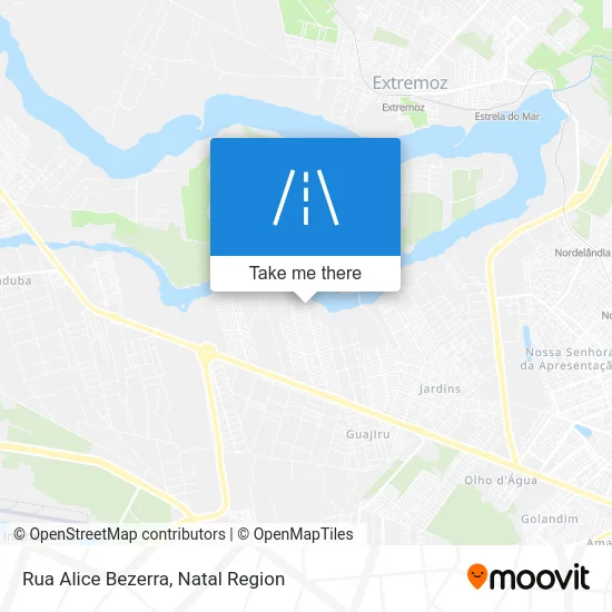 Rua Alice Bezerra map