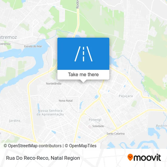 Rua Do Reco-Reco map