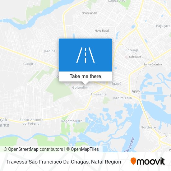 Travessa São Francisco Da Chagas map