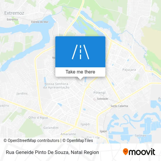 Rua Geneide Pinto De Souza map