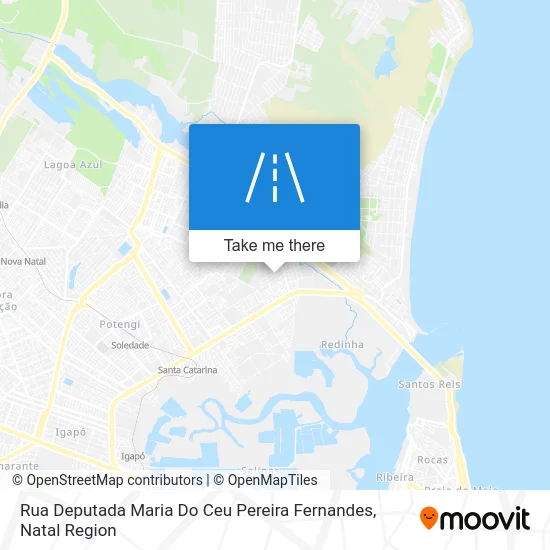 Rua Deputada Maria Do Ceu Pereira Fernandes map