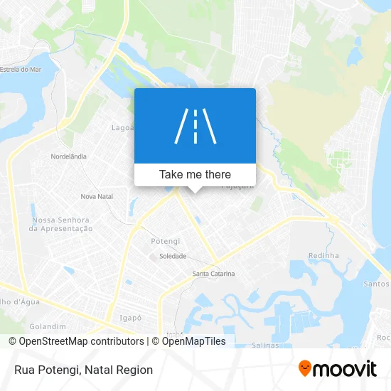 Rua Potengi map