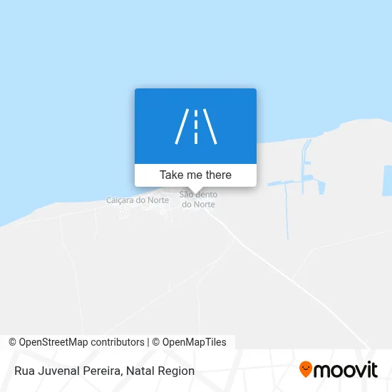 Rua Juvenal Pereira map