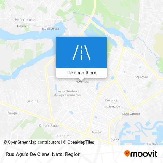 Rua Aguia De Cisne map