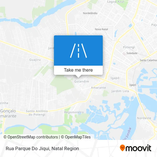 Rua Parque Do Jiqui map