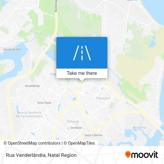 Rua Vanderlândia map