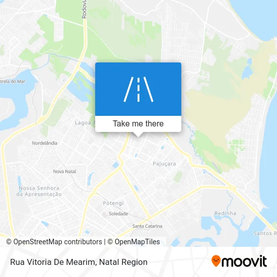 Rua Vitoria De Mearim map