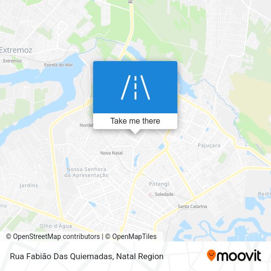 Rua Fabião Das Quiemadas map