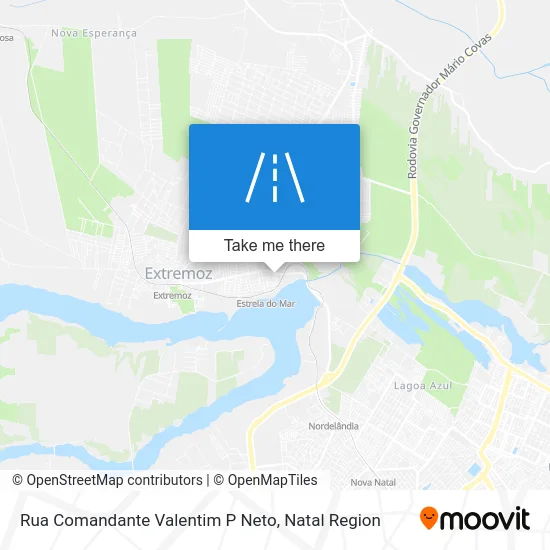 Rua Comandante Valentim P Neto map