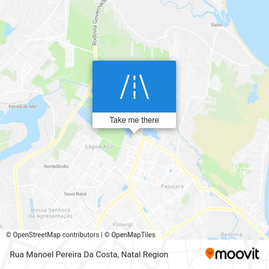Rua Manoel Pereira Da Costa map