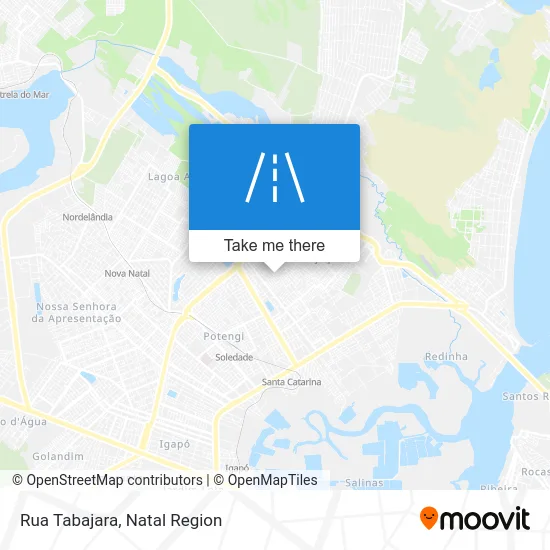 Rua Tabajara map